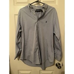 Ralph Lauren Classic Fit 16 1/2 32/33 Large Button Down Shirt